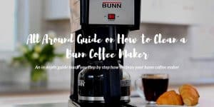 how to clean bunn coffee maker