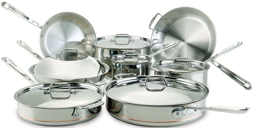 all clad copper core cookware set all clad copper core cookware set review