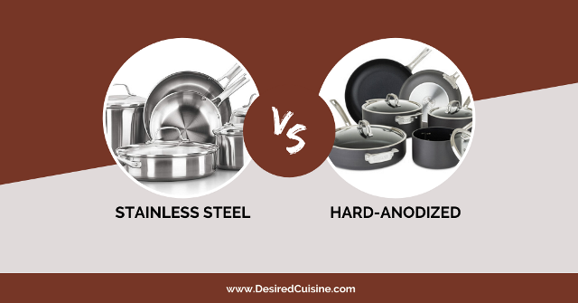 stainless steel vs hard-anodized